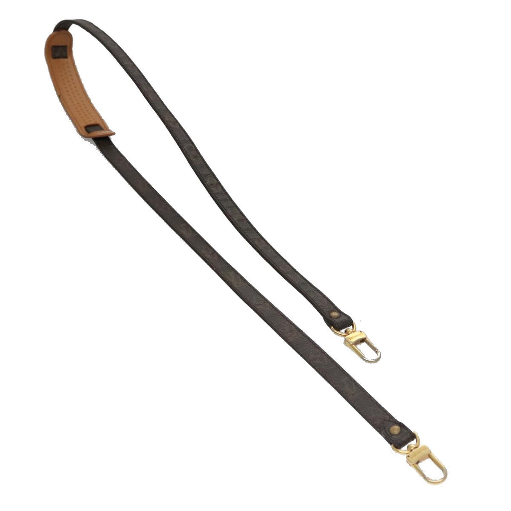 Canvas Shoulder Strap with Metal Fittings and Adjustable Length