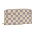 Zip Around Wallet Damier Azur