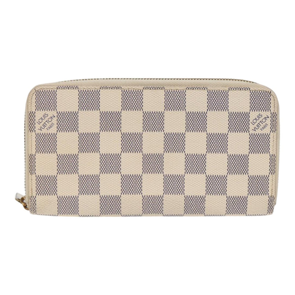 Zip Around Wallet Damier Azur