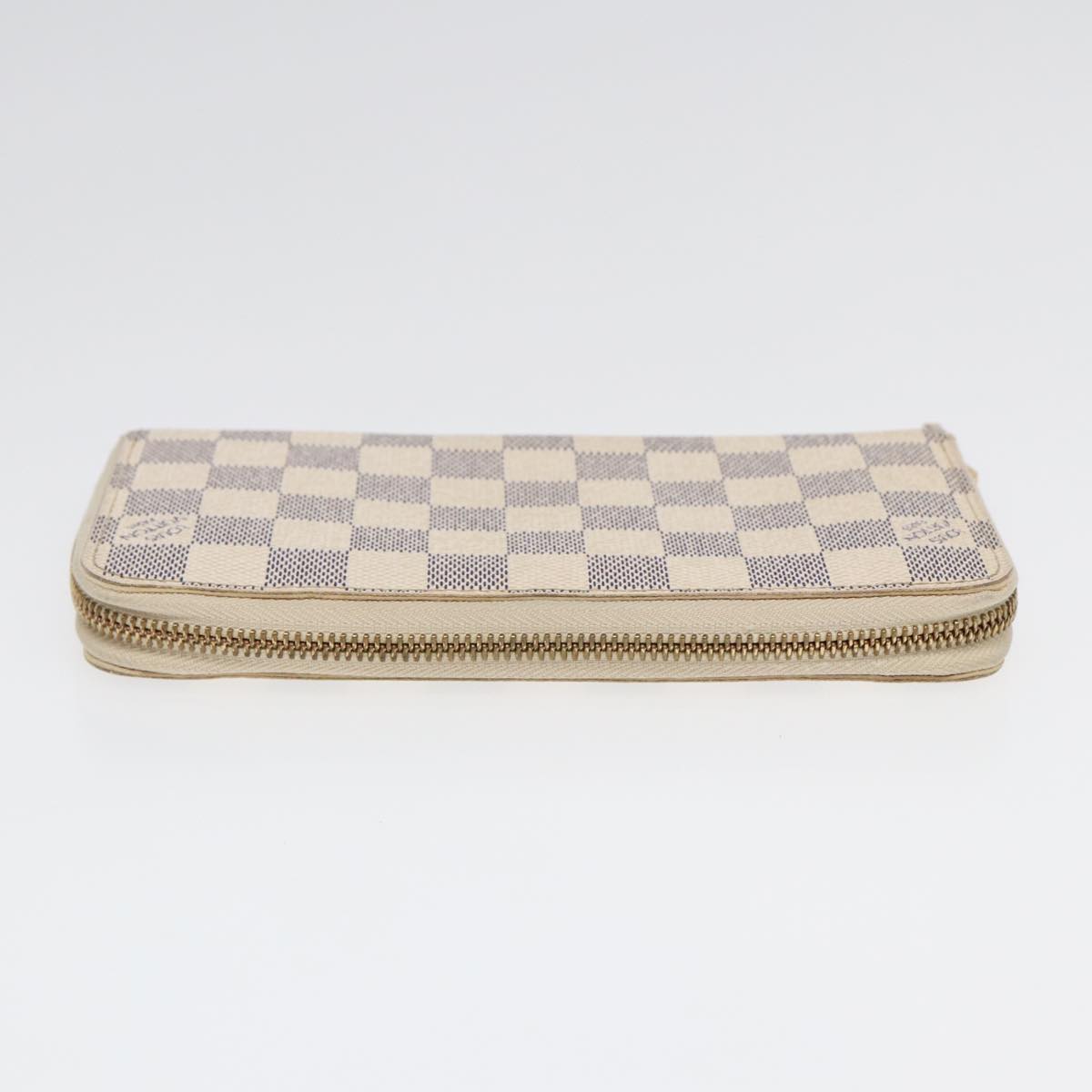Zip Around Wallet Damier Azur