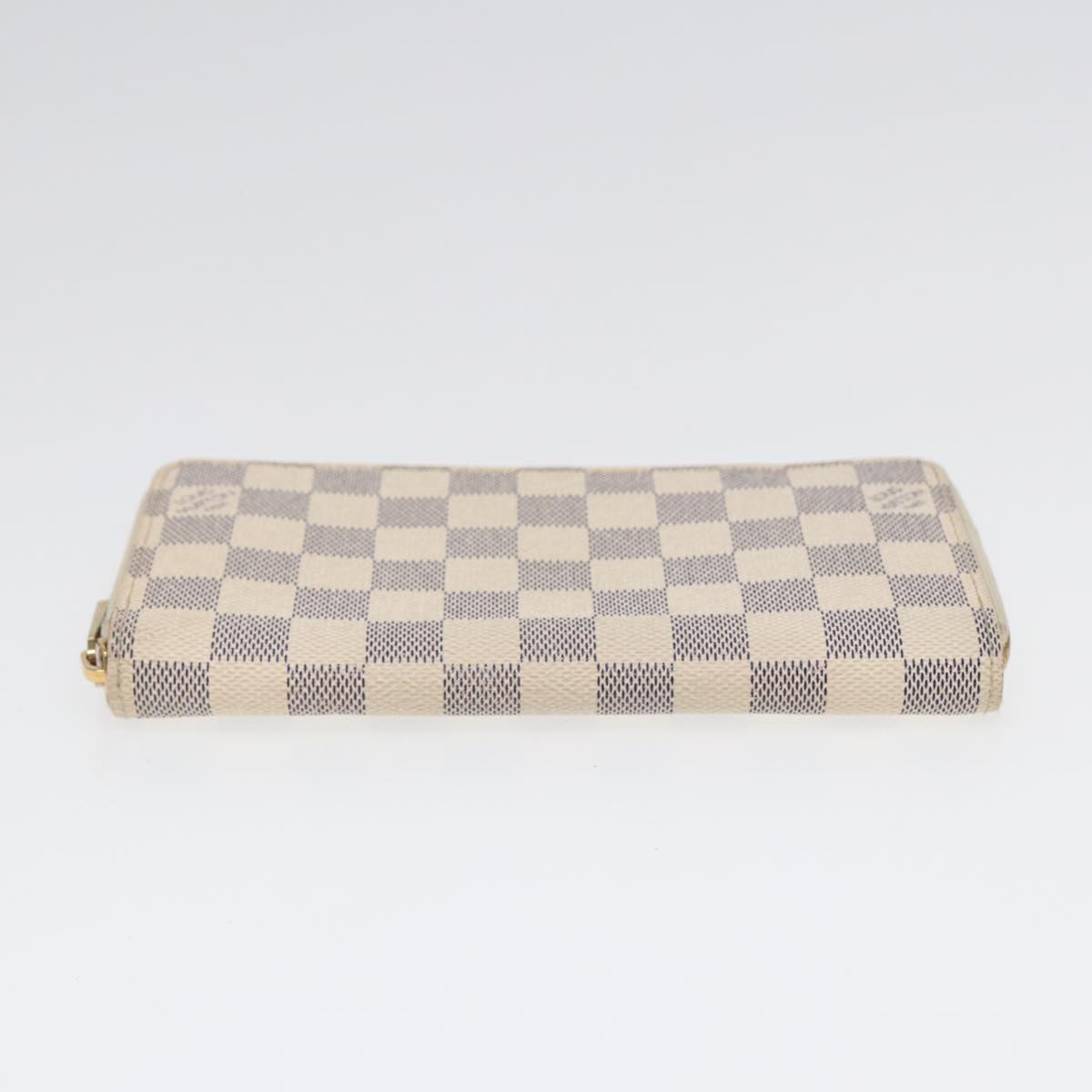 Zip Around Wallet Damier Azur