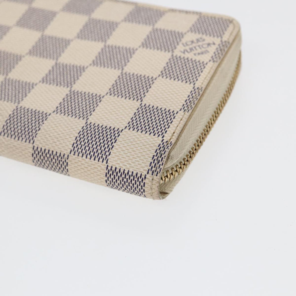 Zip Around Wallet Damier Azur