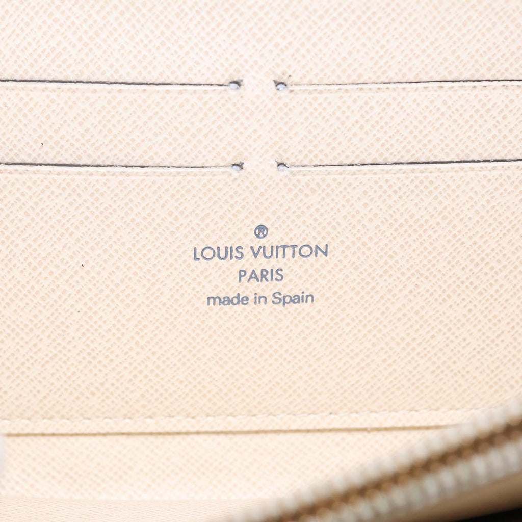 Zip Around Wallet Damier Azur