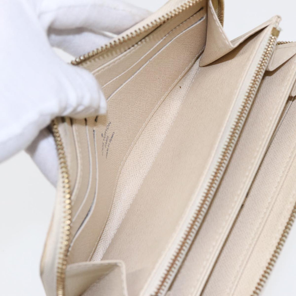 Zip Around Wallet Damier Azur
