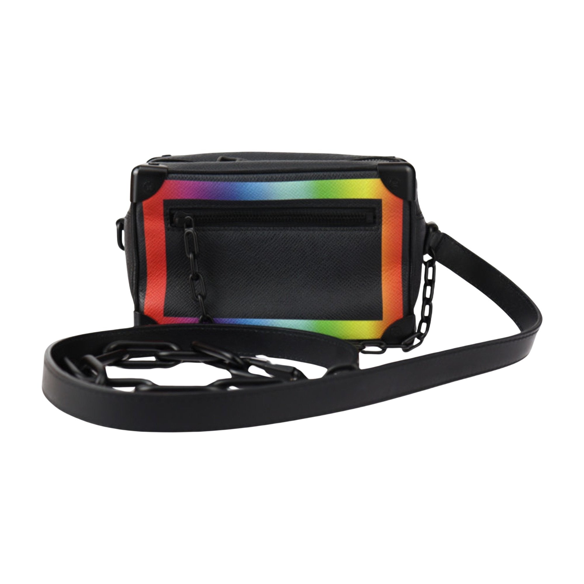 Mini Rainbow Trunk Crossbody Bag