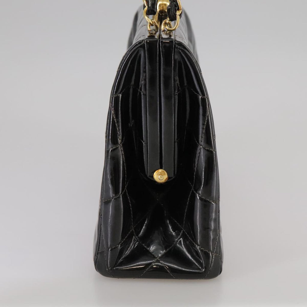 Chanel Vintage Patent Leather Quilted Bag