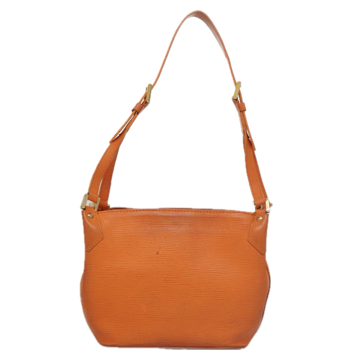 Leather Handbag with Distinctive Design and Good Condition