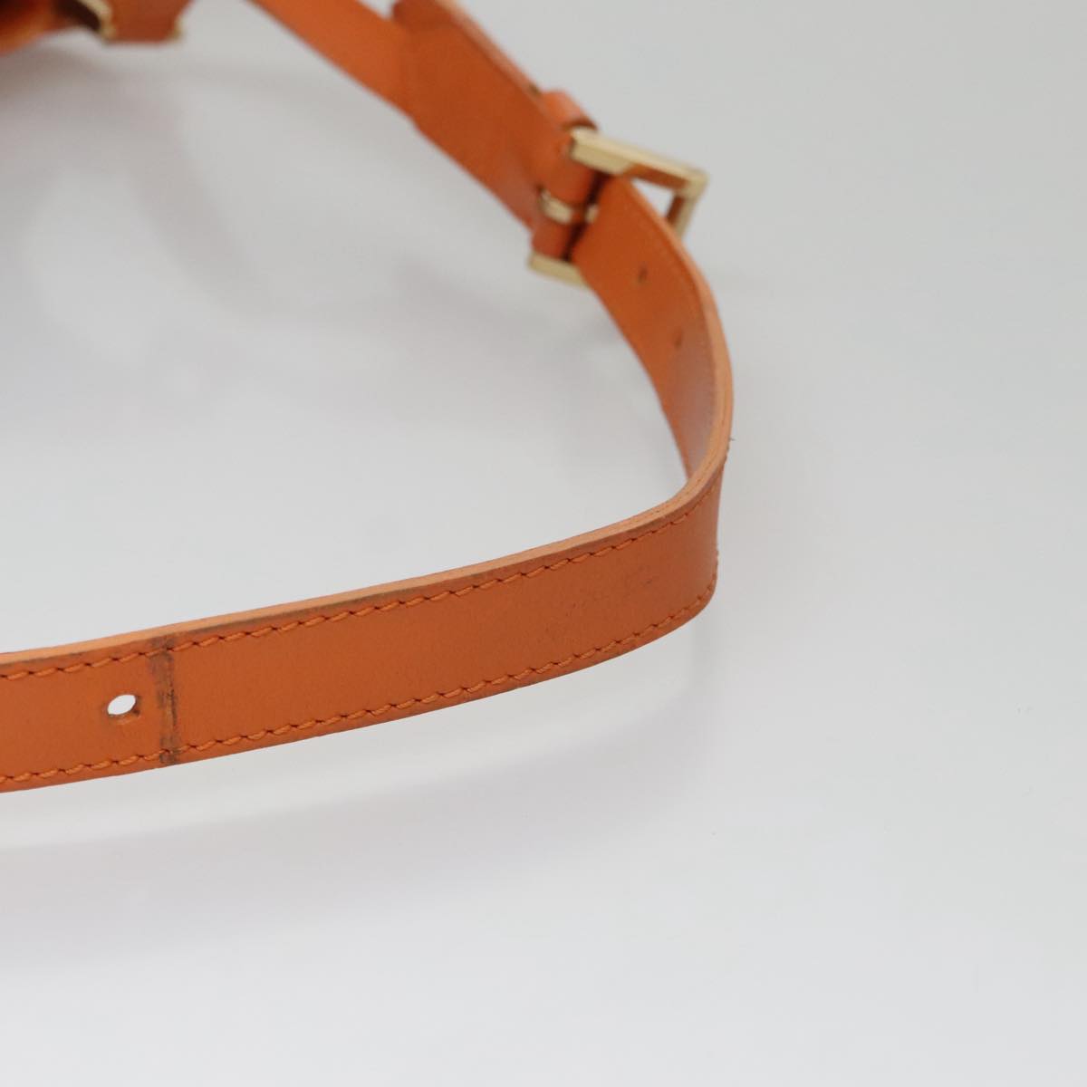 Leather Handbag with Distinctive Design and Good Condition