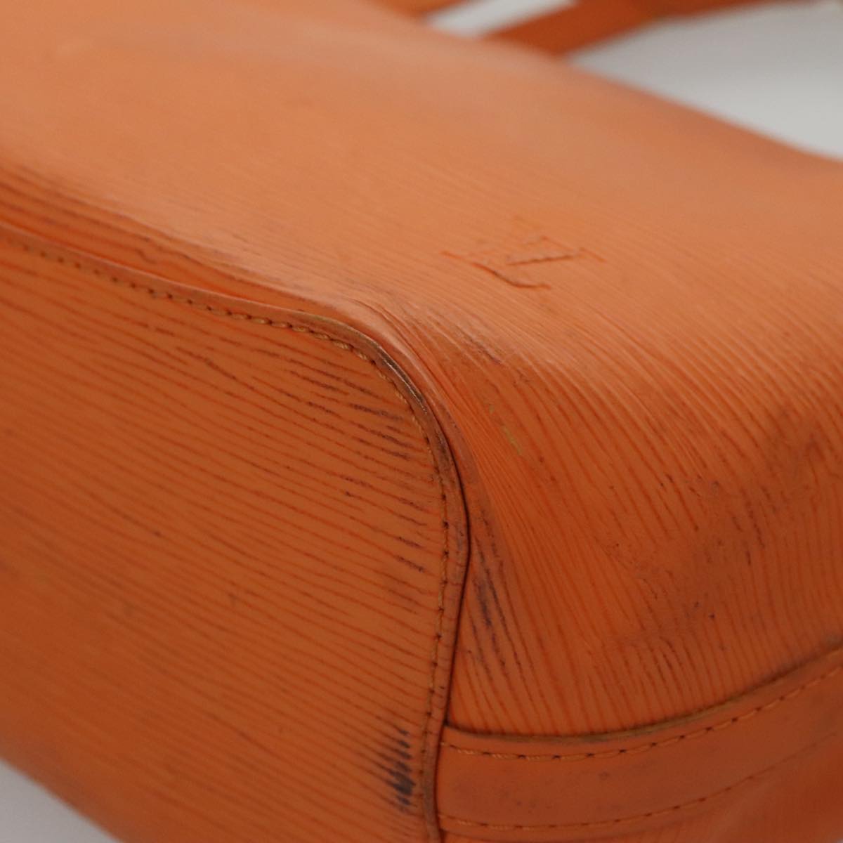 Leather Handbag with Distinctive Design and Good Condition