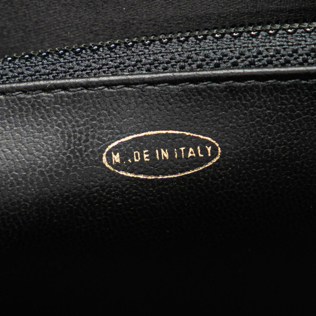 Chanel Vanity Case Quilted Leather Handbag