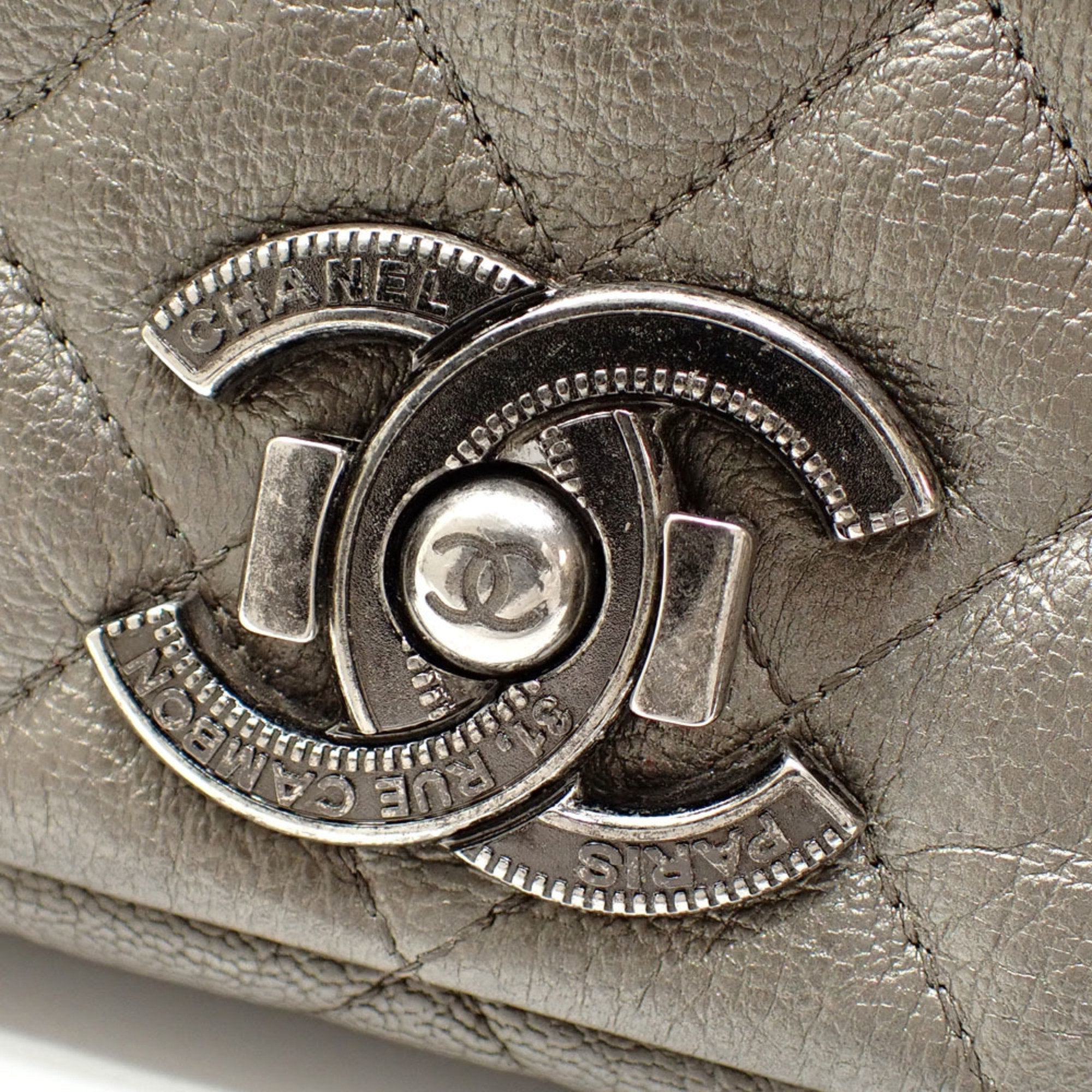 Chanel Classic Shoulder Bag Quilted Lambskin