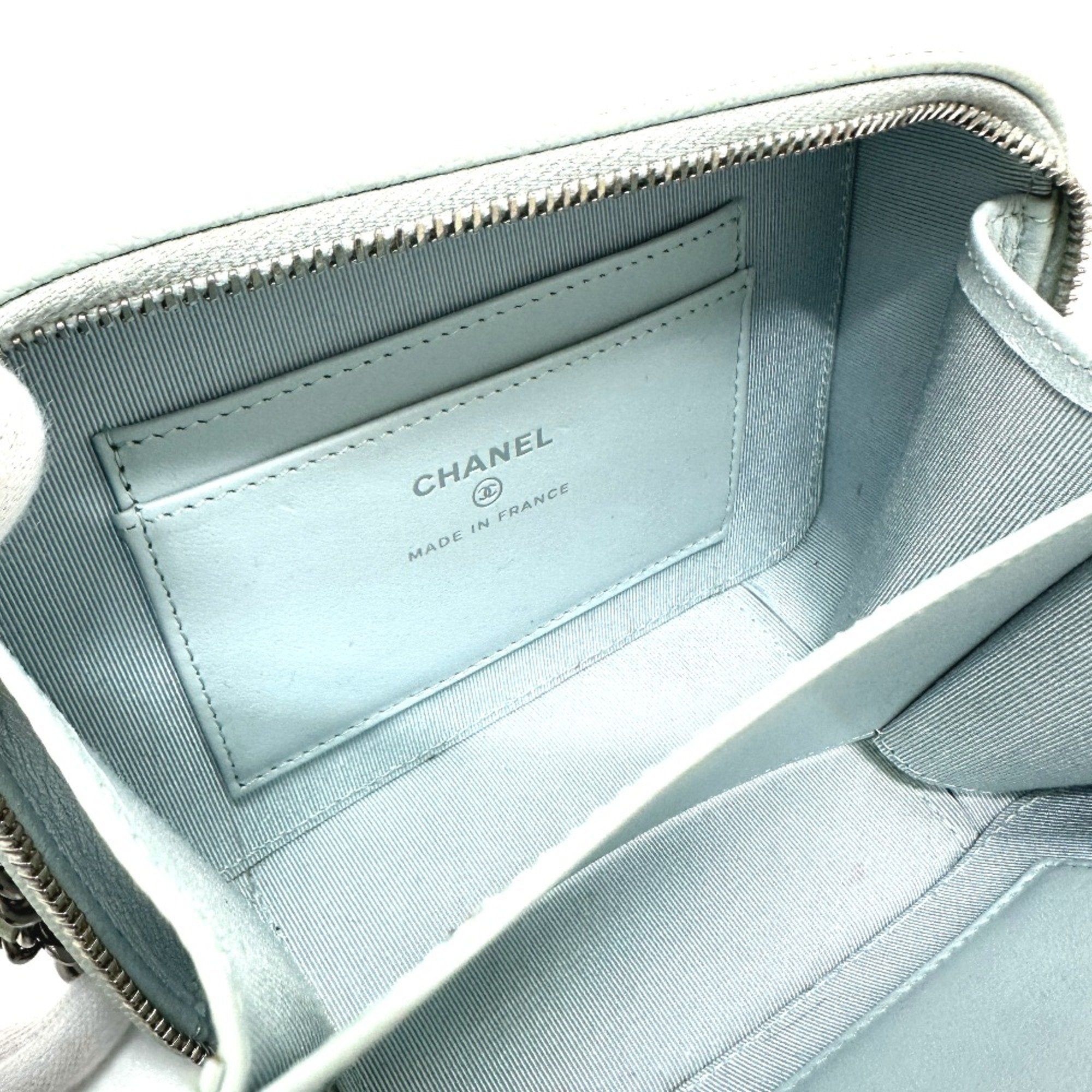 Chanel Boy Chain Bag Light Green A67086