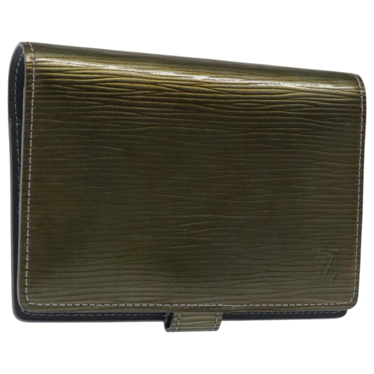 Epi Leather Zipped Wallet