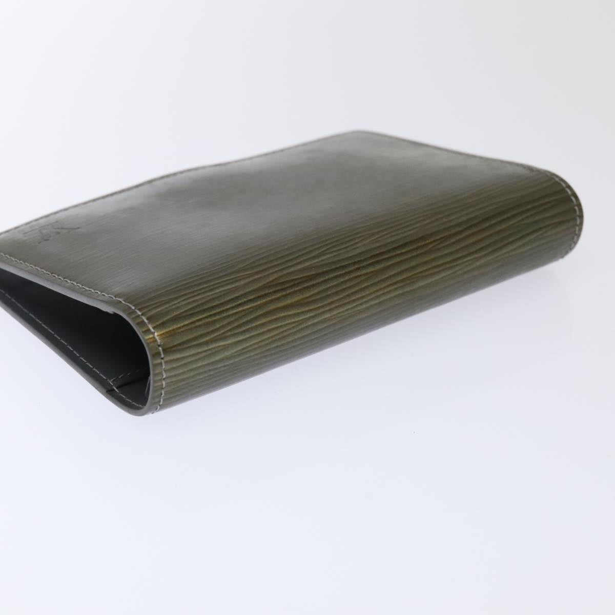 Epi Leather Zipped Wallet