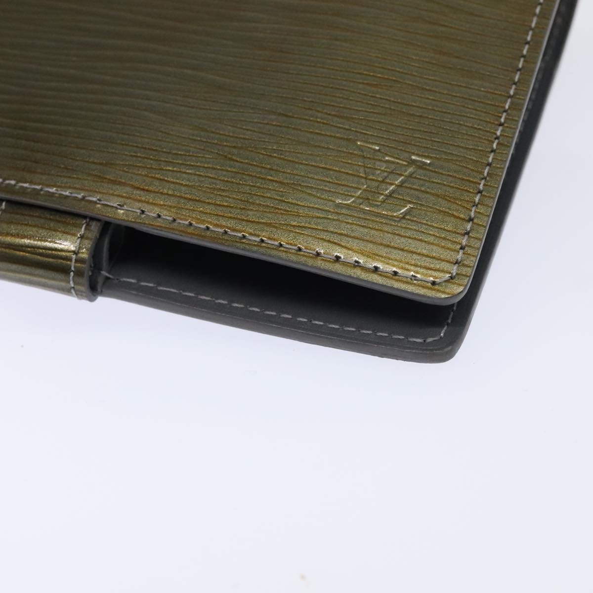 Epi Leather Zipped Wallet