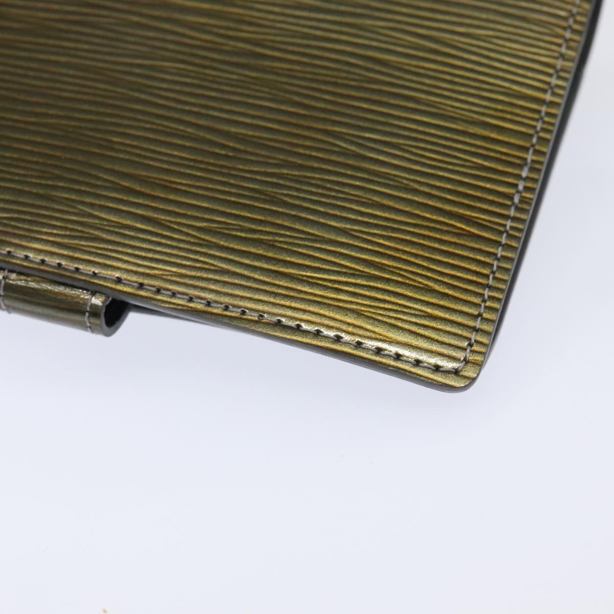 Epi Leather Zipped Wallet