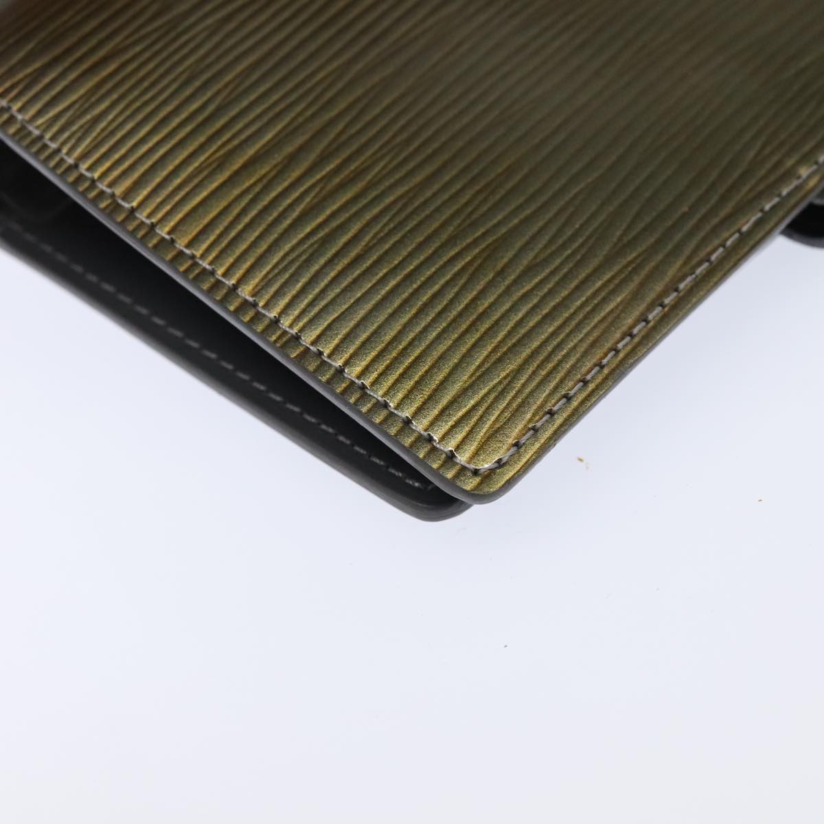 Epi Leather Zipped Wallet