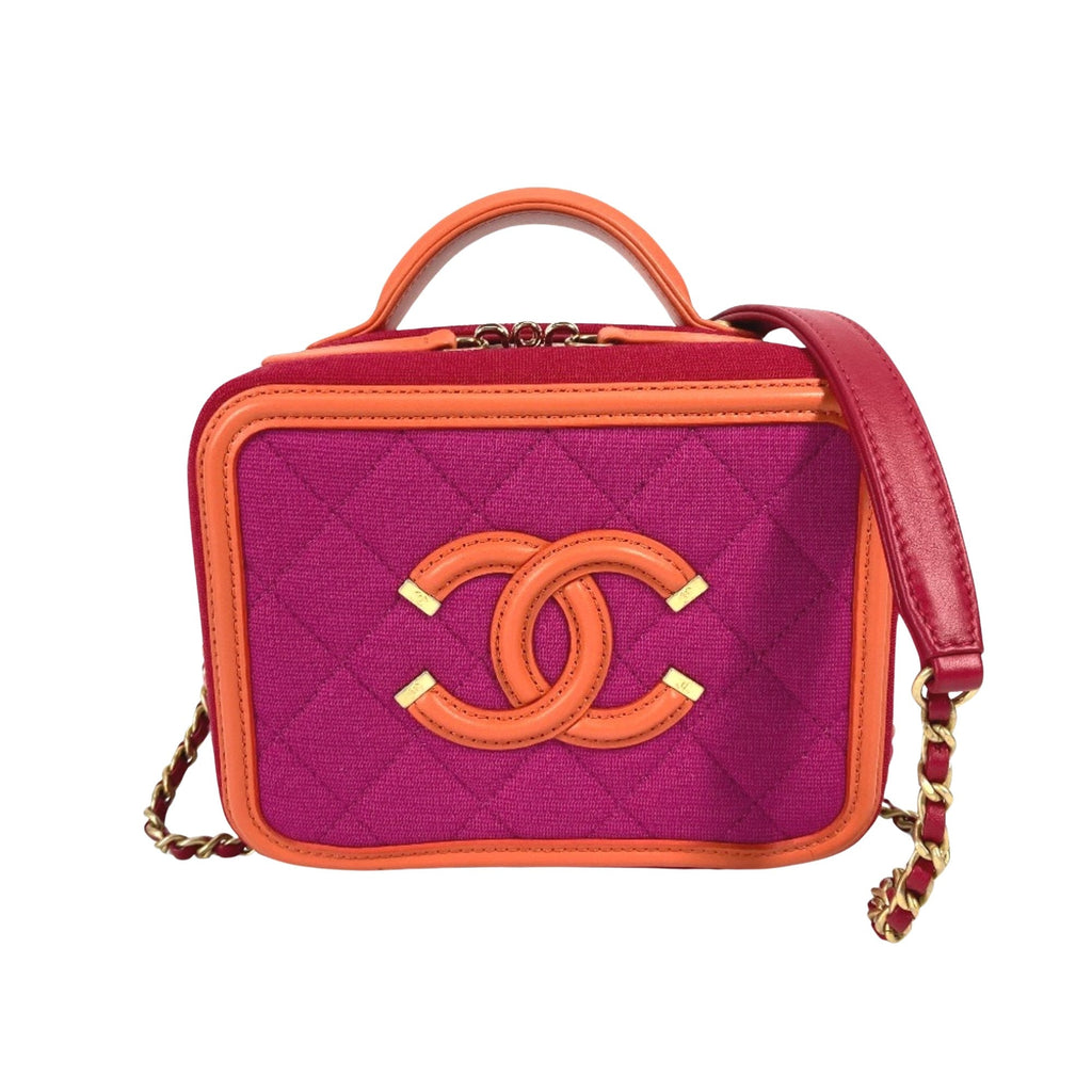 Chanel Vanity Case Quilted Mini Bag