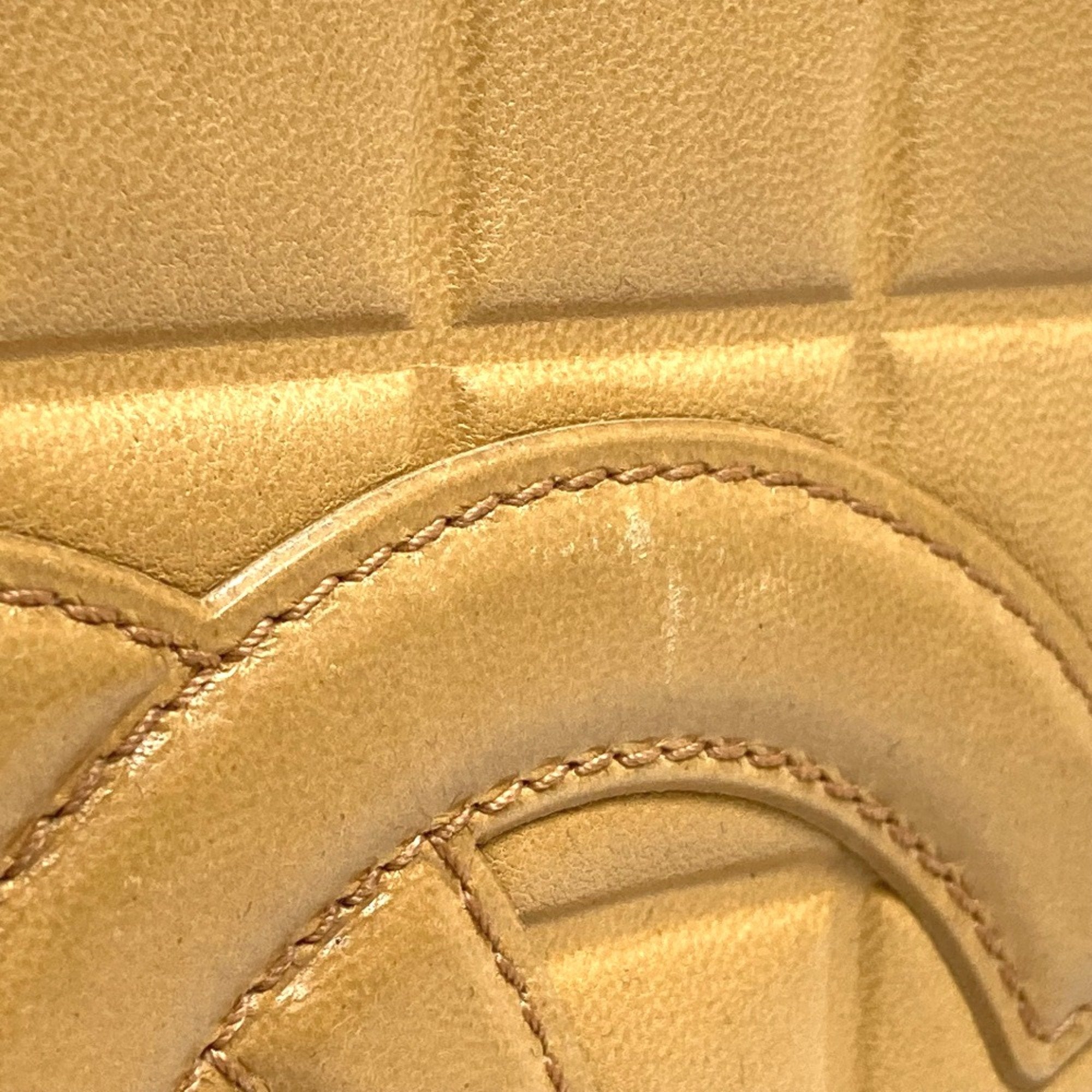 Chanel Quilted Tote Bag Beige