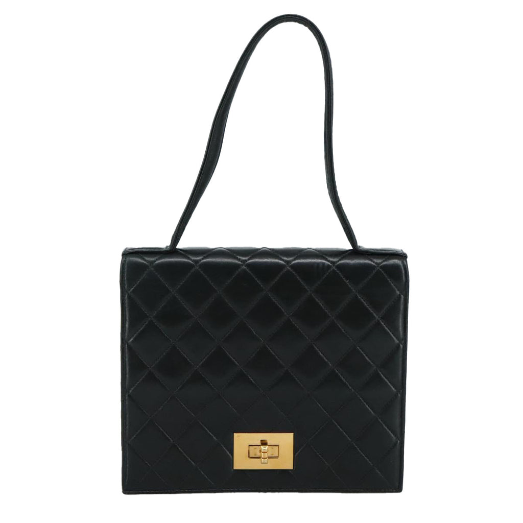Chanel Vintage Quilted Leather Shoulder Bag