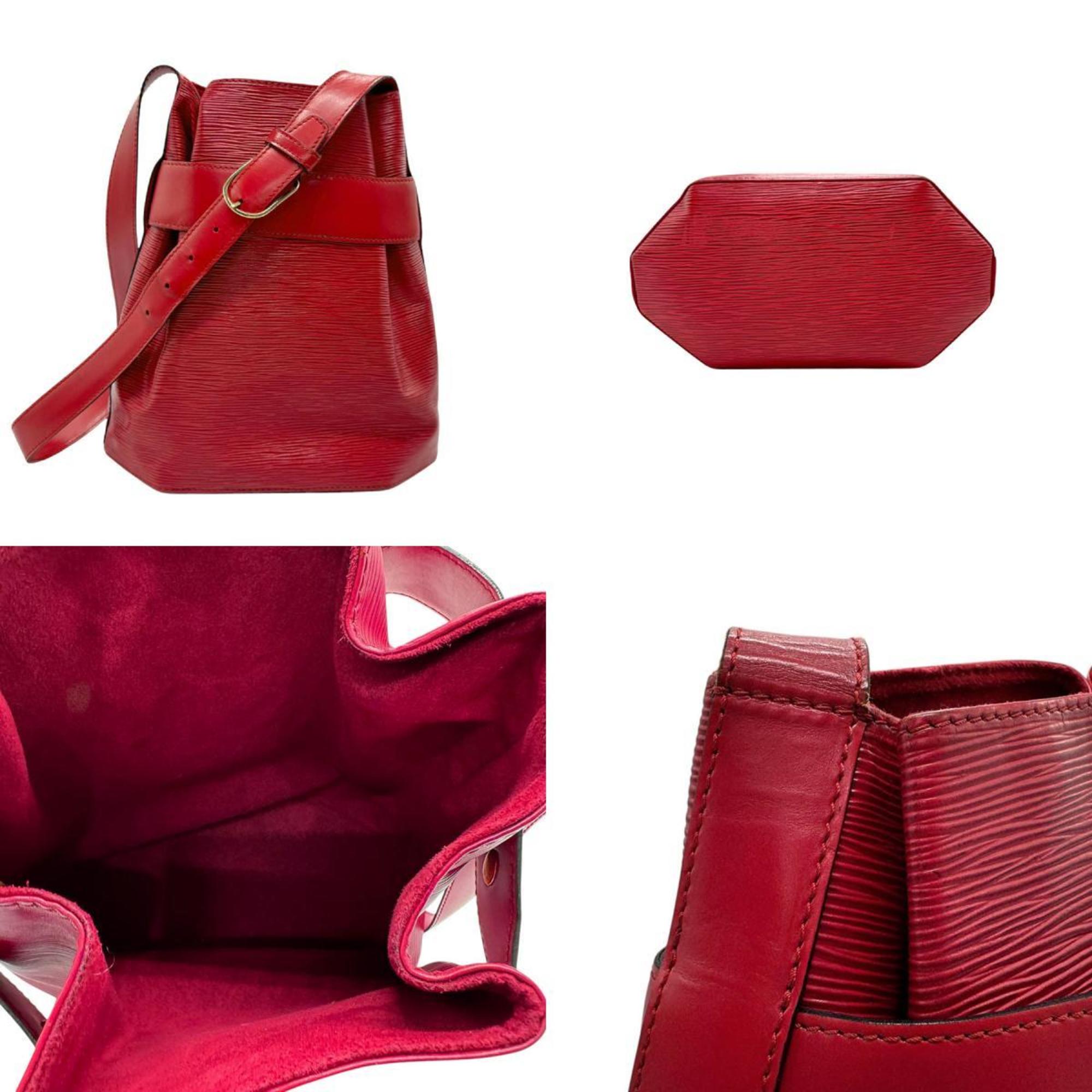 Monogram Empreinte Bucket Bag Red