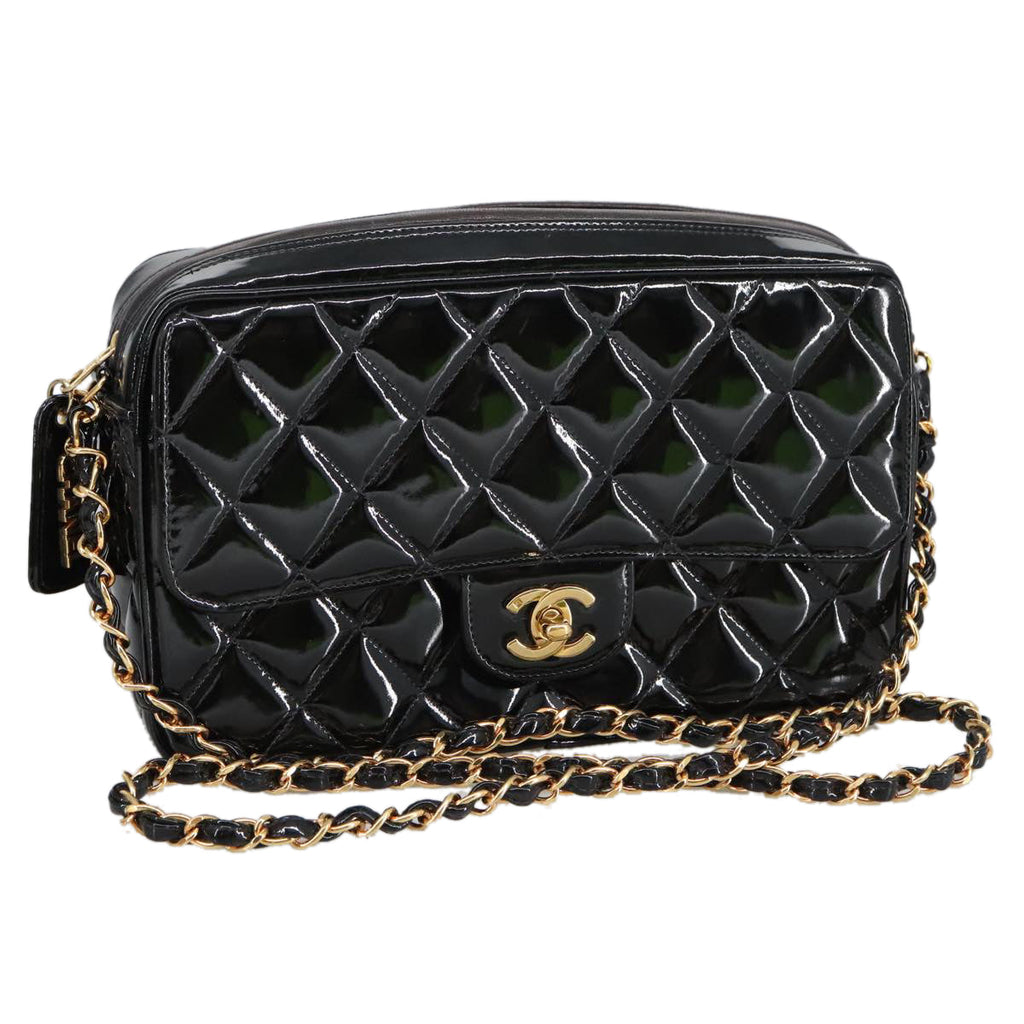 Chanel Classic Flap Patent Leather Bag
