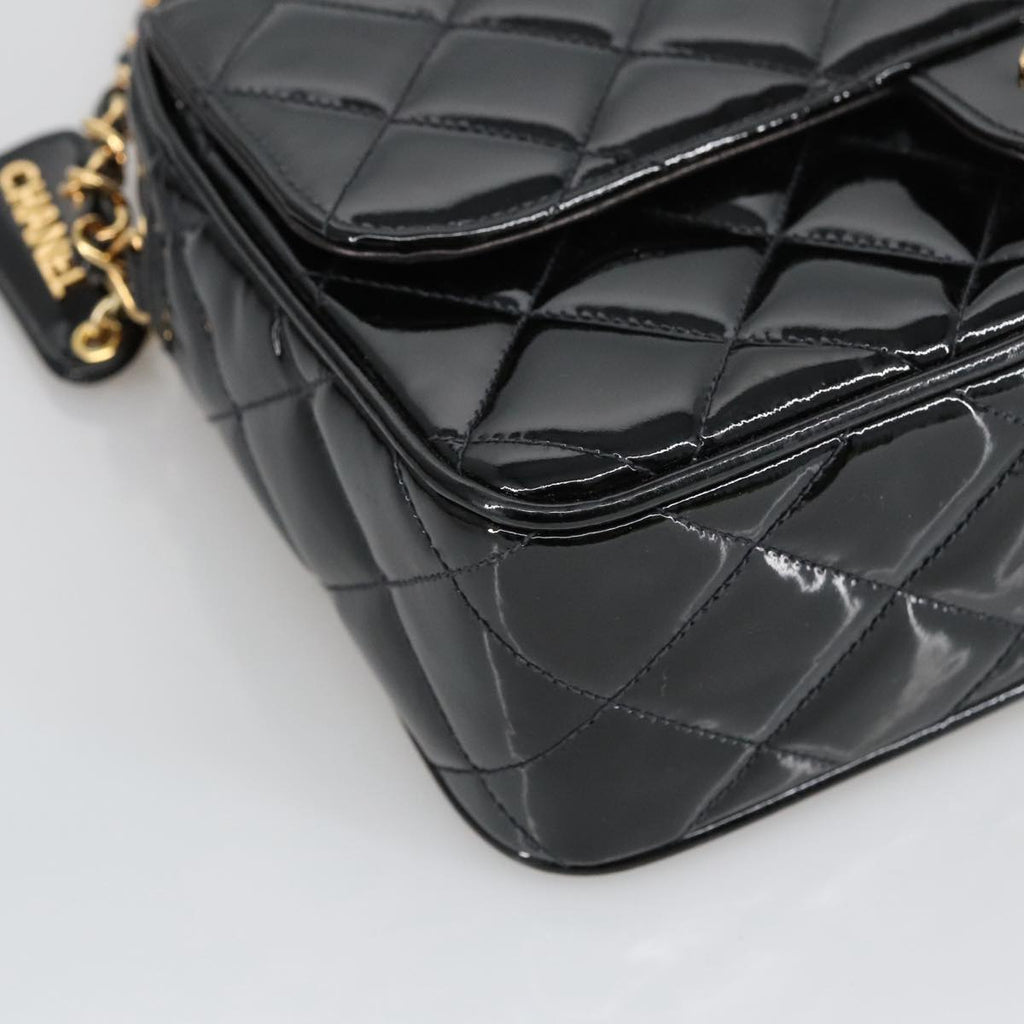 Chanel Classic Flap Patent Leather Bag