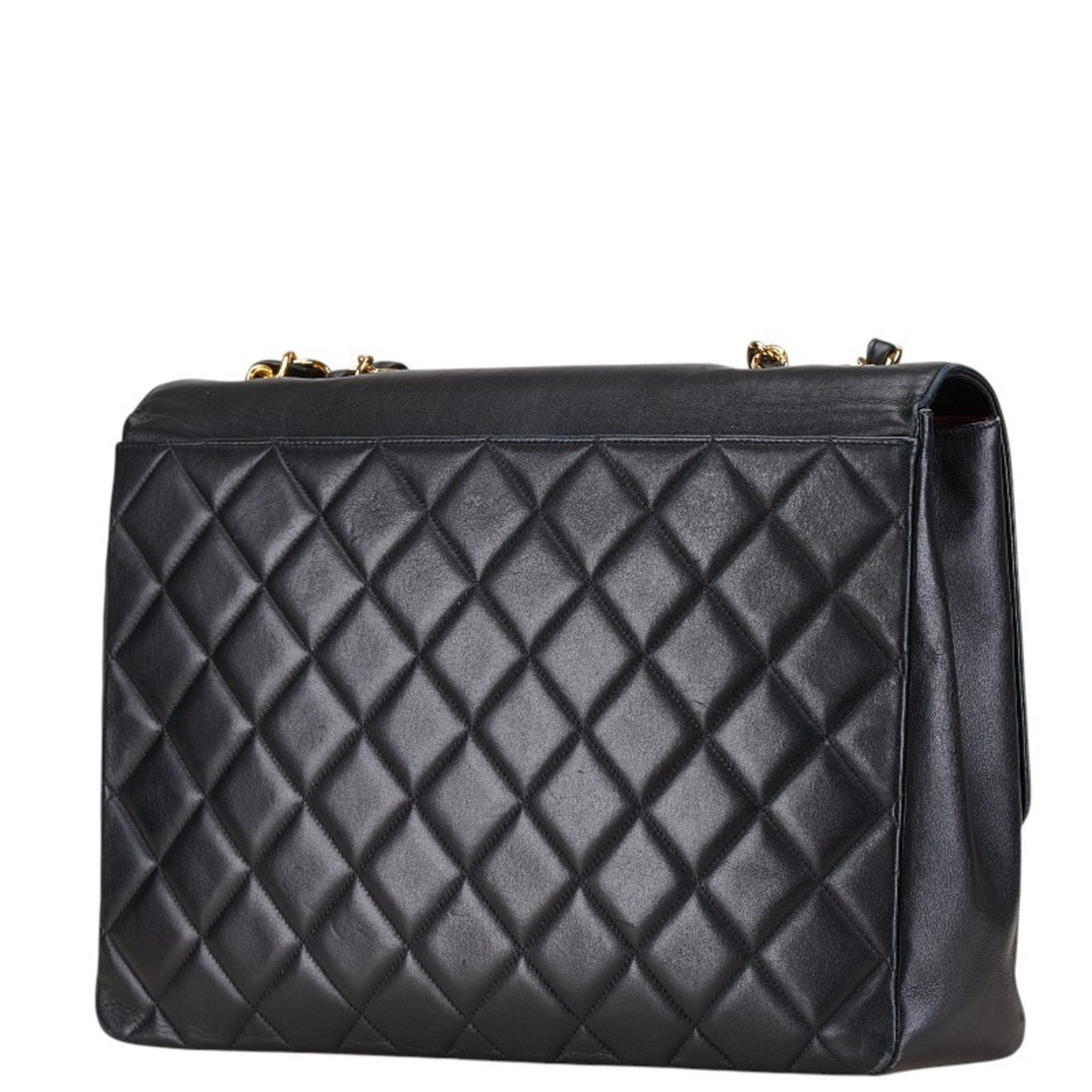 Chanel Classic Flap Jumbo Leather Bag