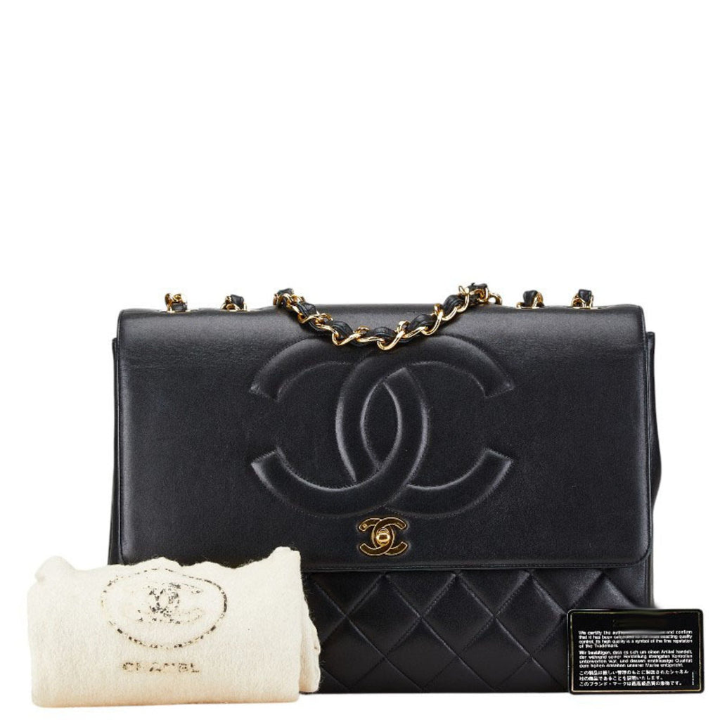 Chanel Classic Flap Jumbo Leather Bag
