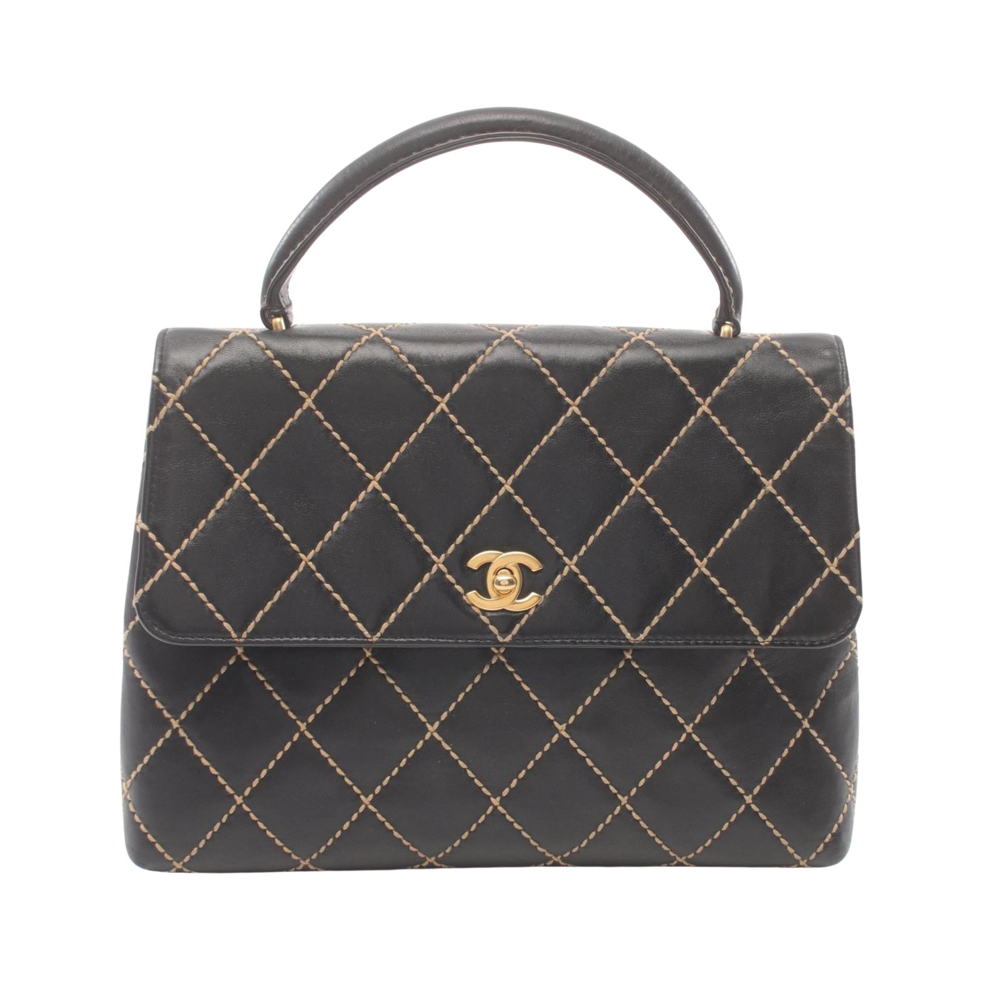 Chanel Quilted Leather Handbag