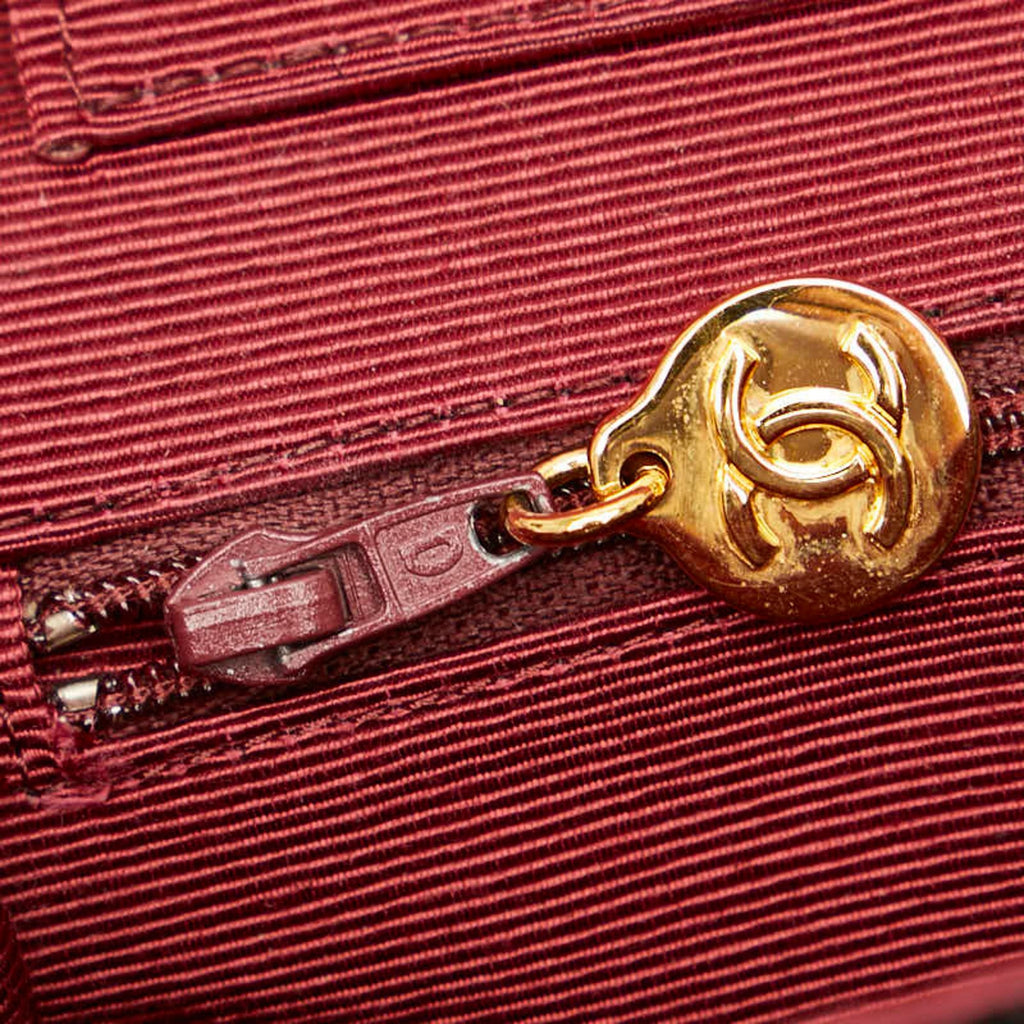 Chanel Velvet Quilted Shoulder Bag Classic Flap