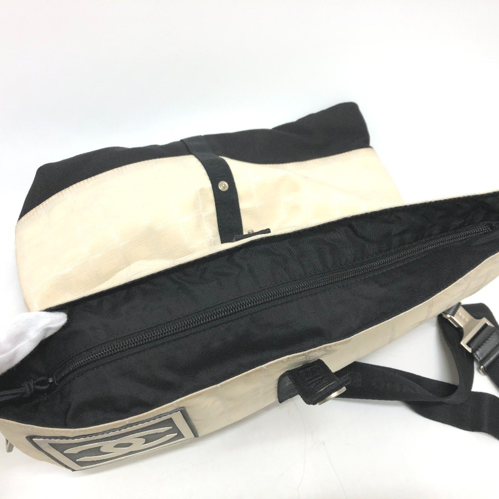 Chanel Classic Flap Bag BeigeBlack Shoulder Bag