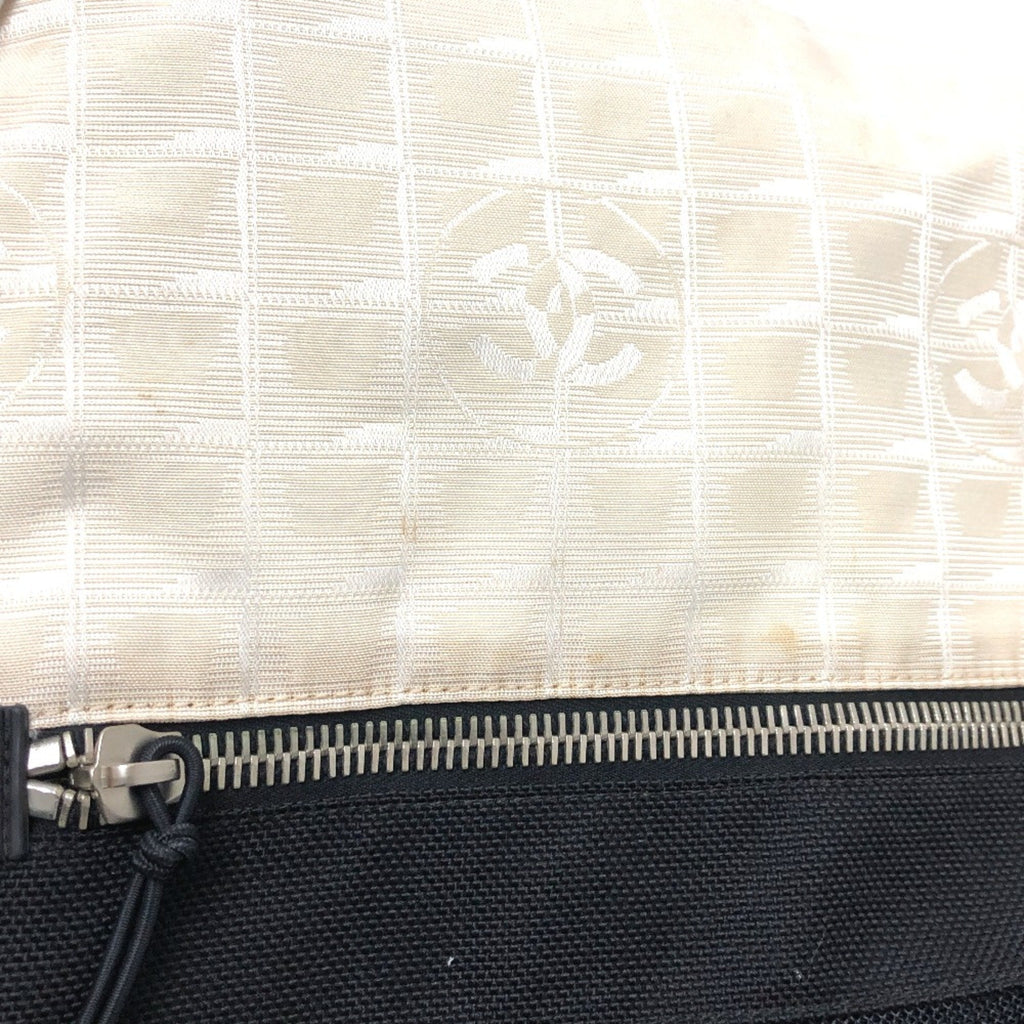 Chanel Classic Flap Bag BeigeBlack Shoulder Bag