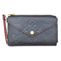Leather Porte Cartes Recto Verso with Box