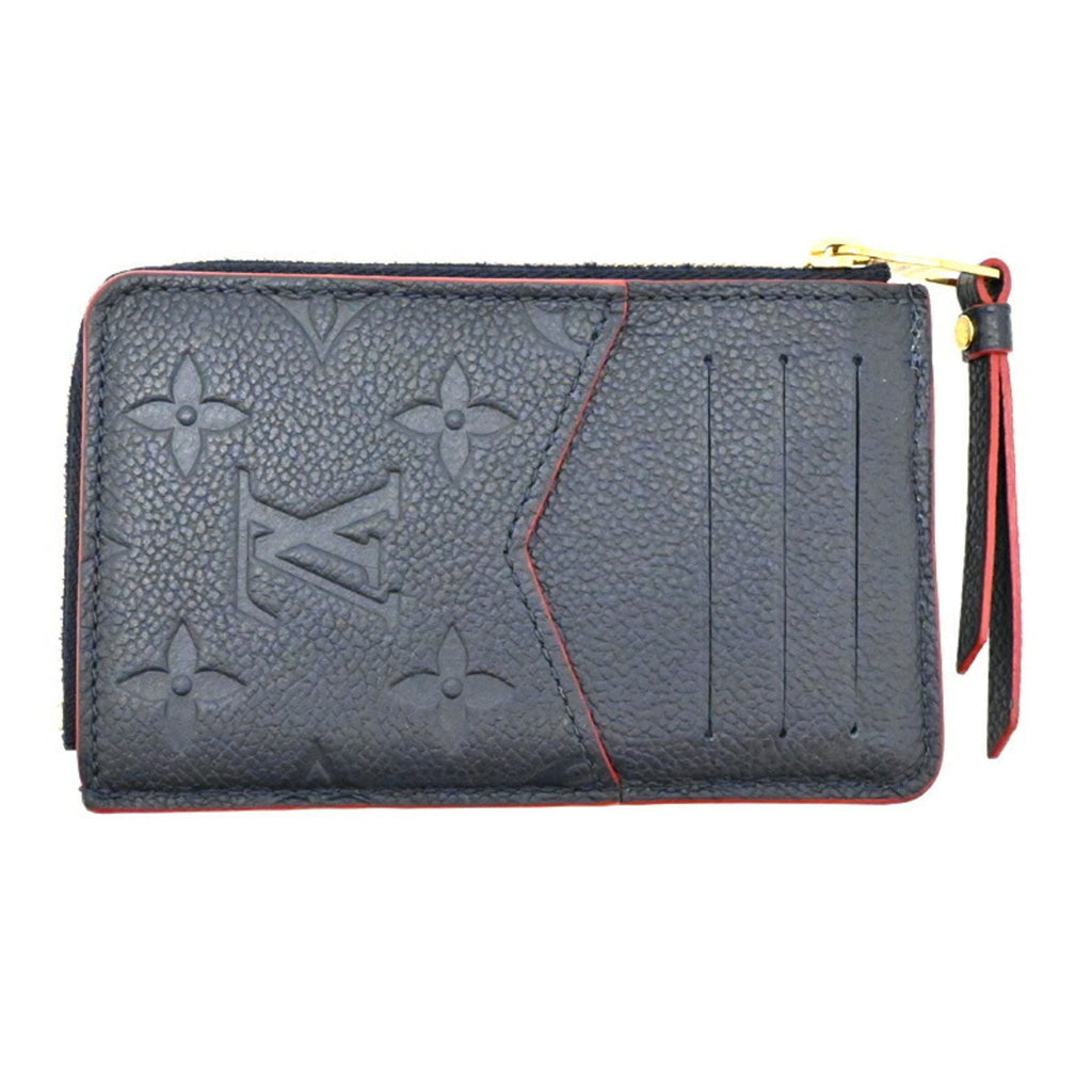Leather Porte Cartes Recto Verso with Box