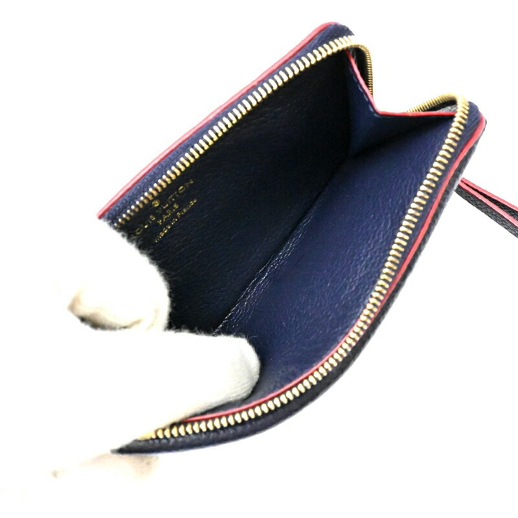Leather Porte Cartes Recto Verso with Box