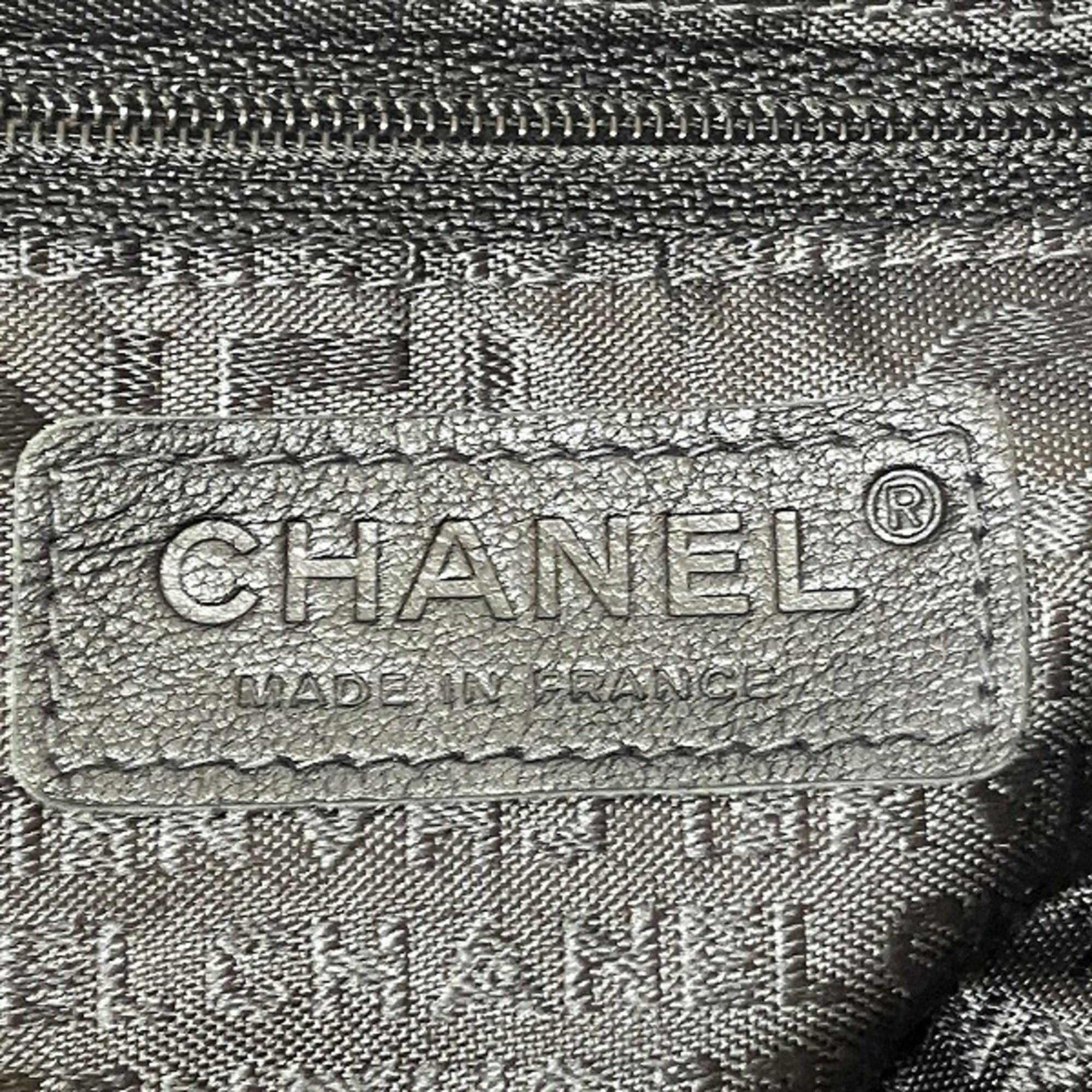 Chanel Velvet Tote Bag Black