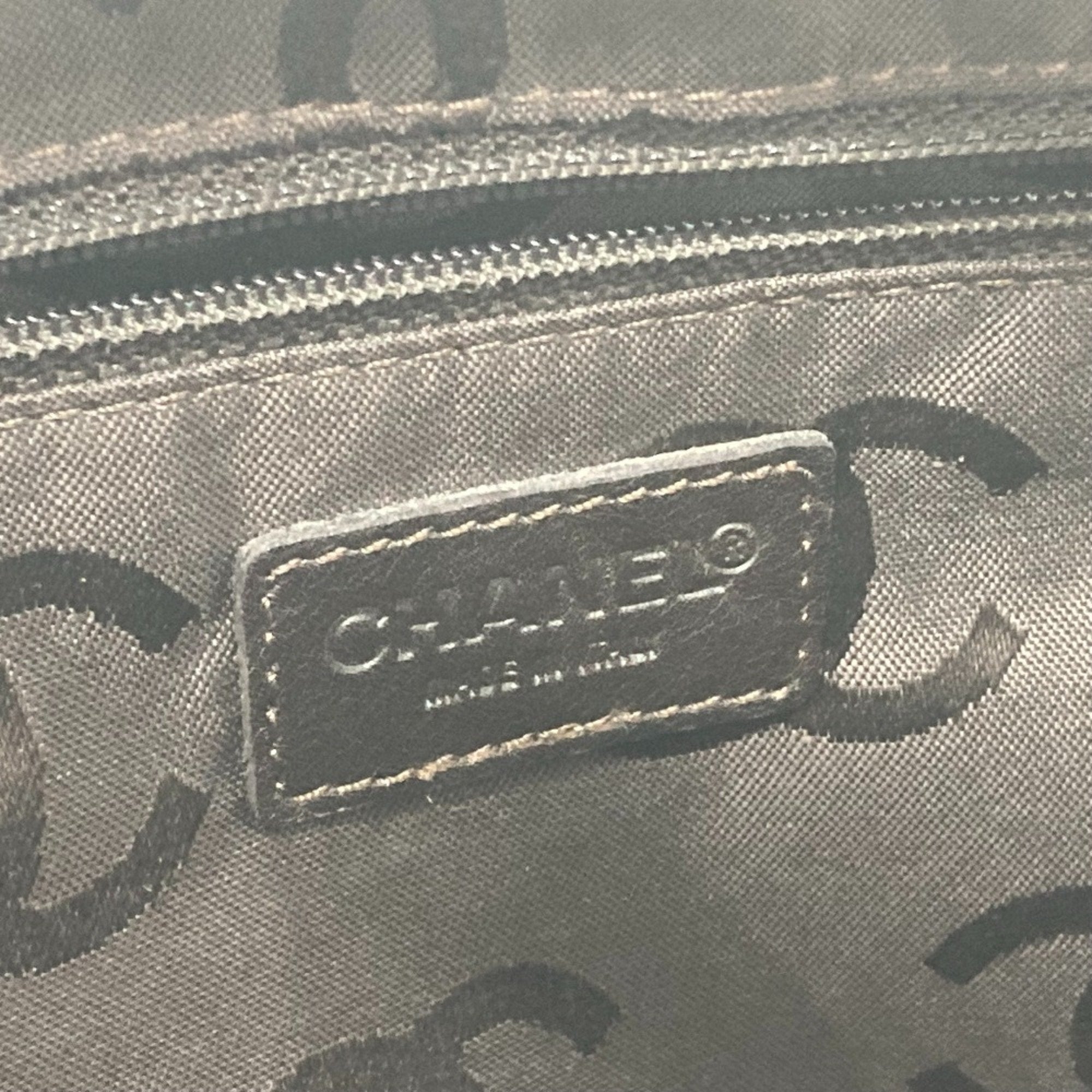 Chanel Quilted Leather Top Handle Handbag