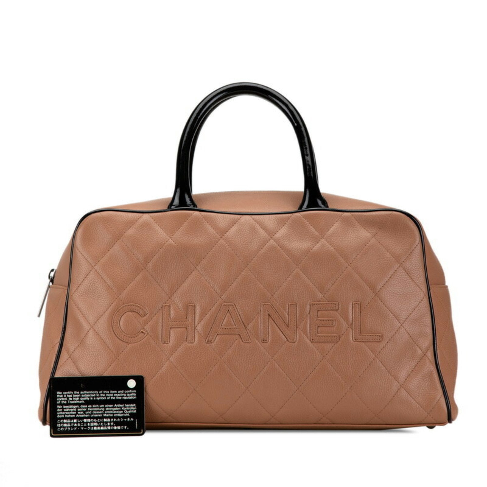 Chanel Chanel Handbag Quilted Leather Tote
