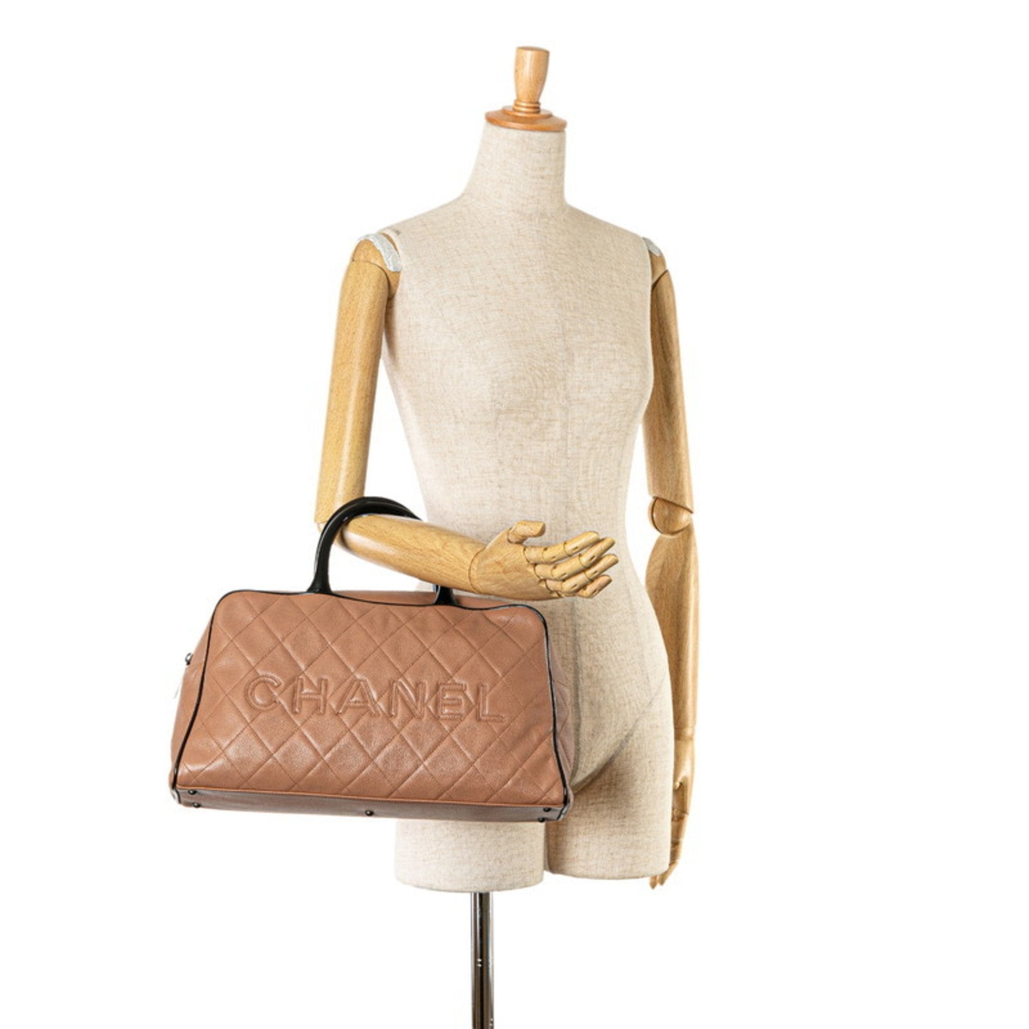 Chanel Chanel Handbag Quilted Leather Tote
