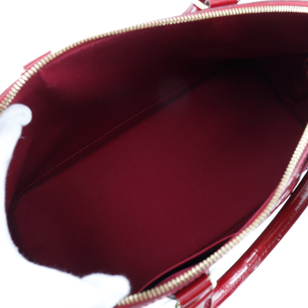 Alma BB Monogram Vernis Patent Leather Handbag