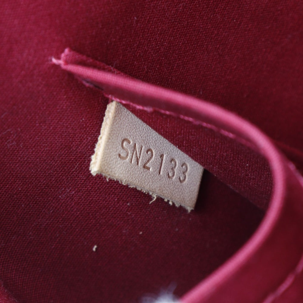 Alma BB Monogram Vernis Patent Leather Handbag