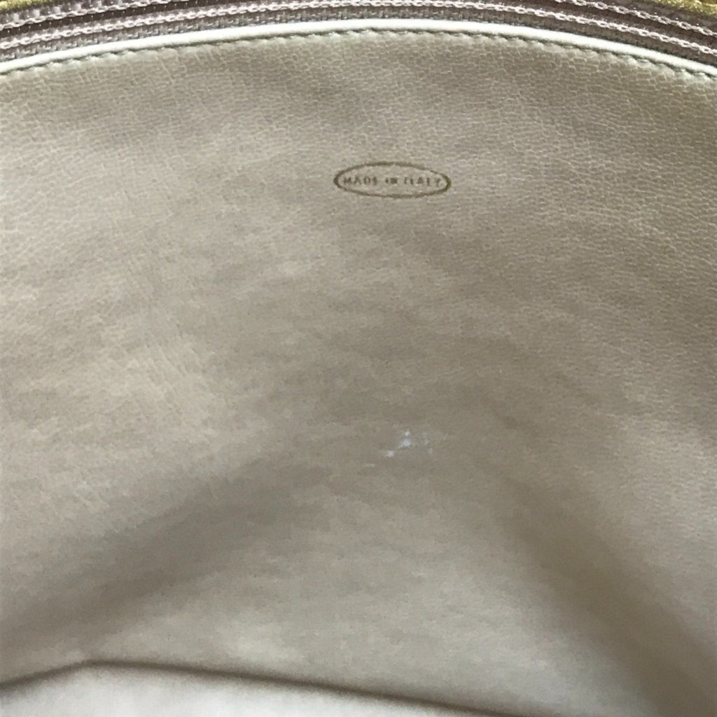 Chanel Classic Quilted Gold Leather Shoulder Bag