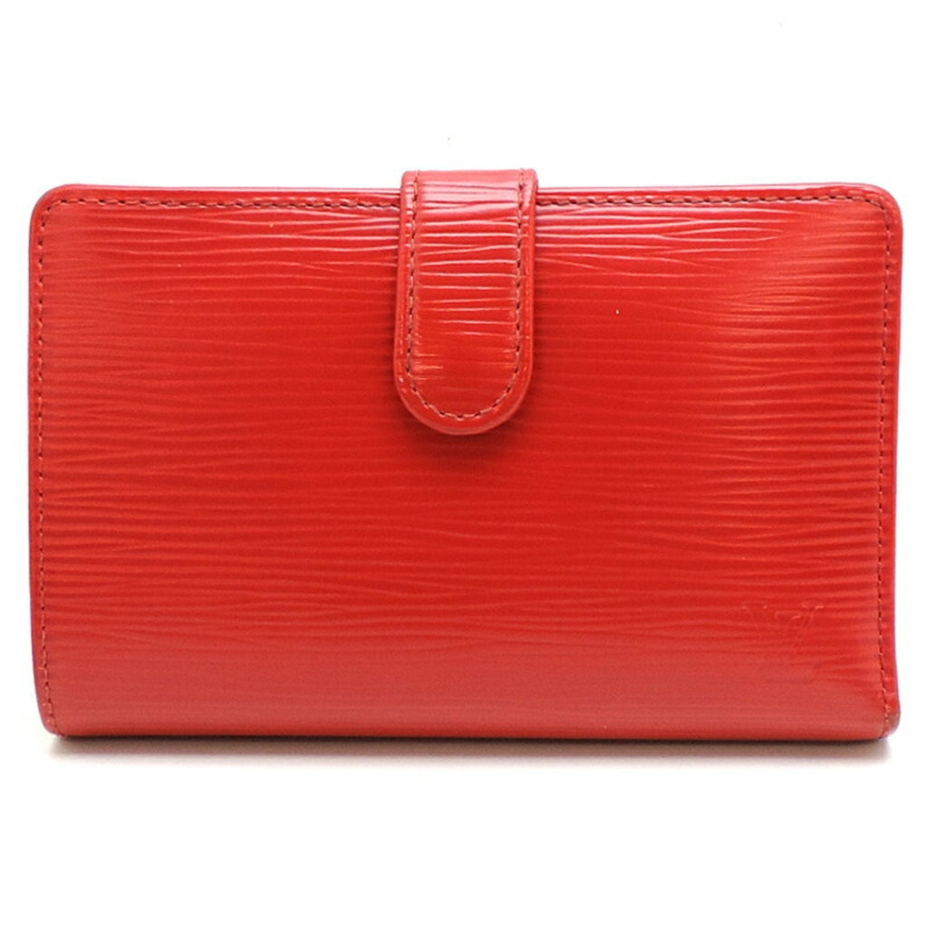 Epi Leather Wallet Red