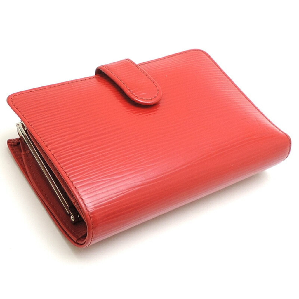 Epi Leather Wallet Red
