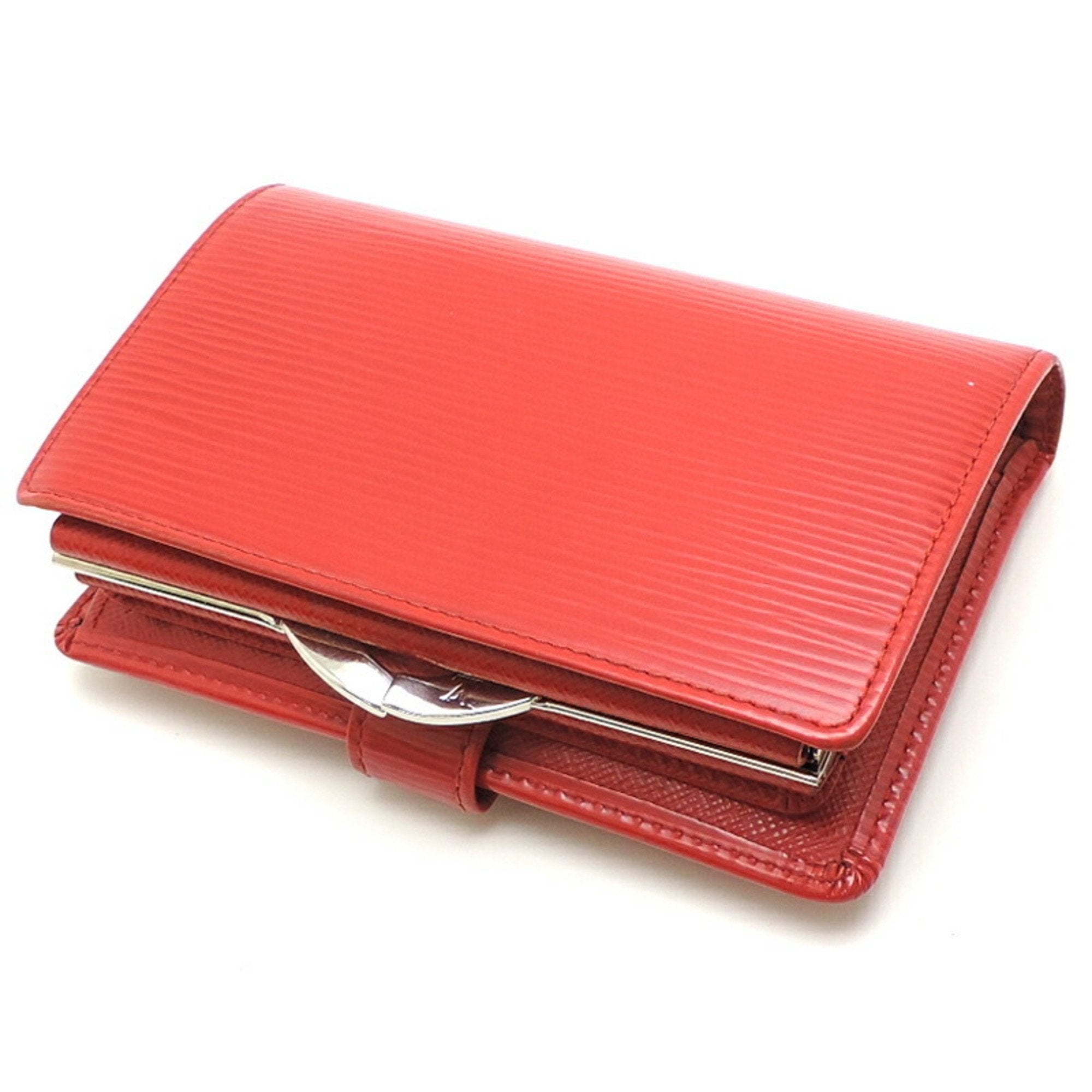 Epi Leather Wallet Red