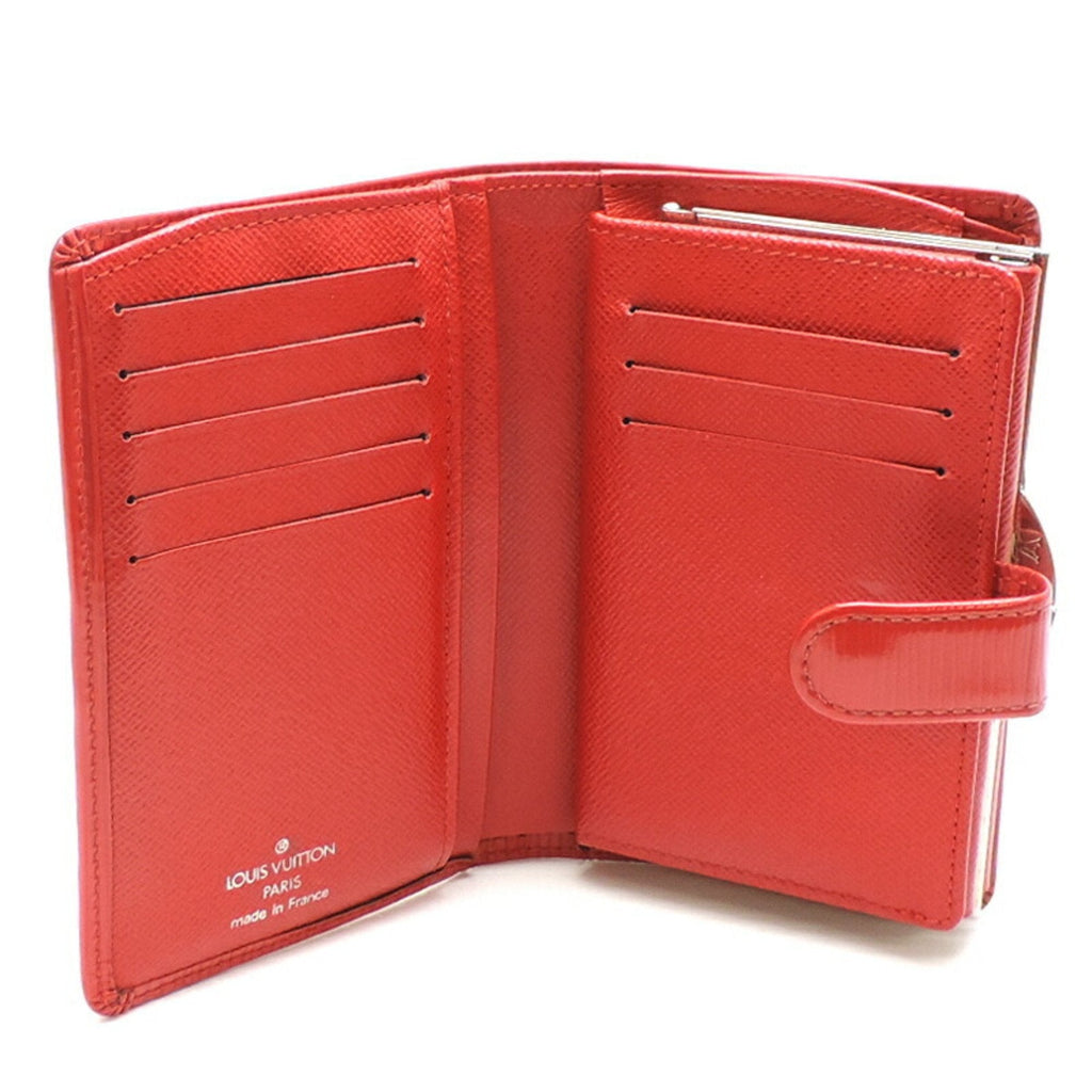 Epi Leather Wallet Red