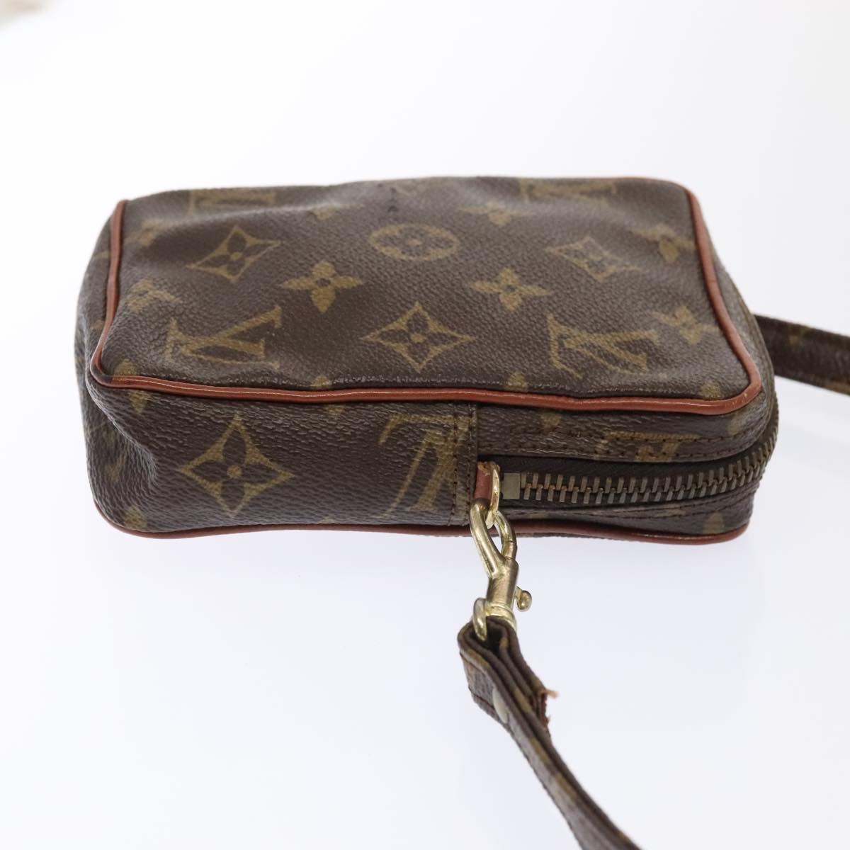 Pochette Monogram Canvas Shoulder Bag