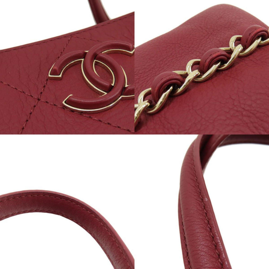 Chanel quilted tote bag