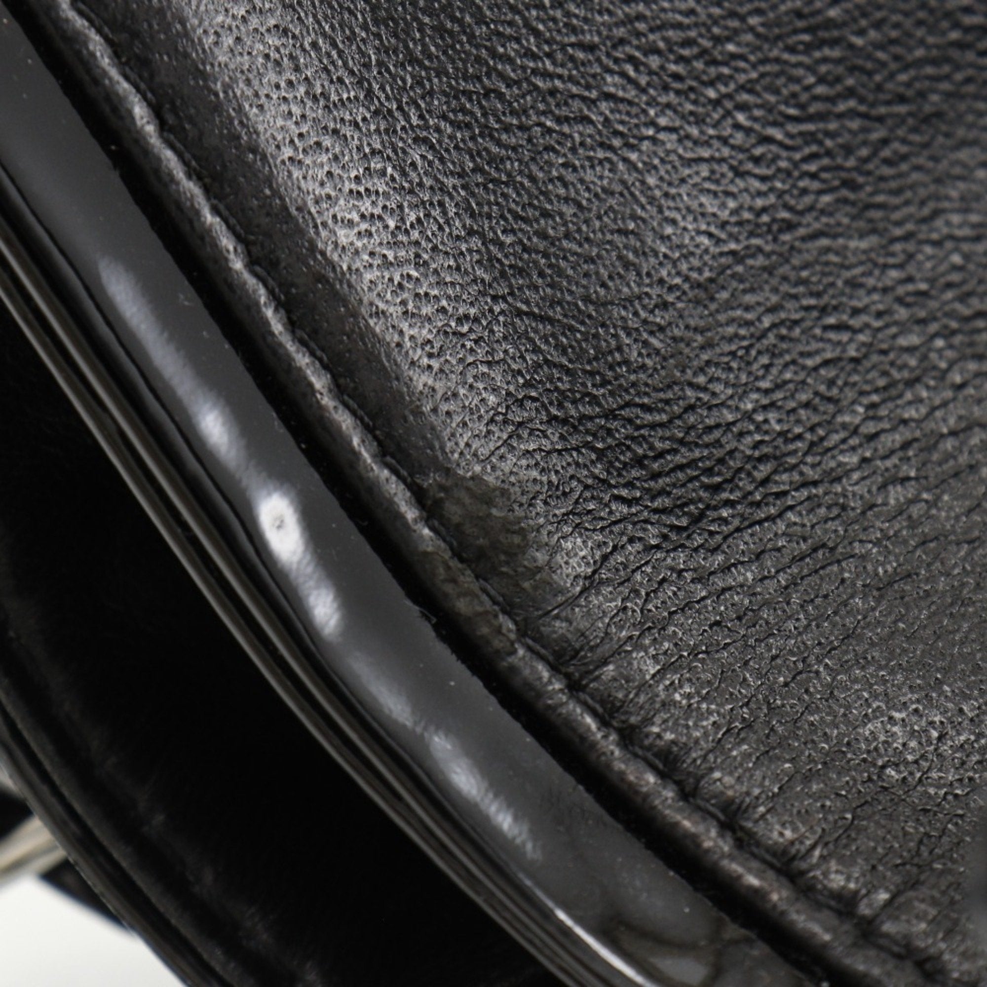 Chanel Classic Double Flap Patent Leather Shoulder Bag